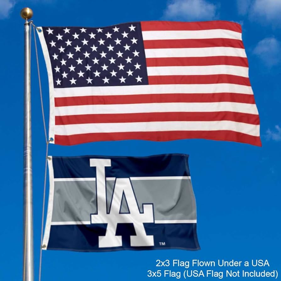 Amazon.com : Los Angeles Dodgers 2x3 Foot Small Flag